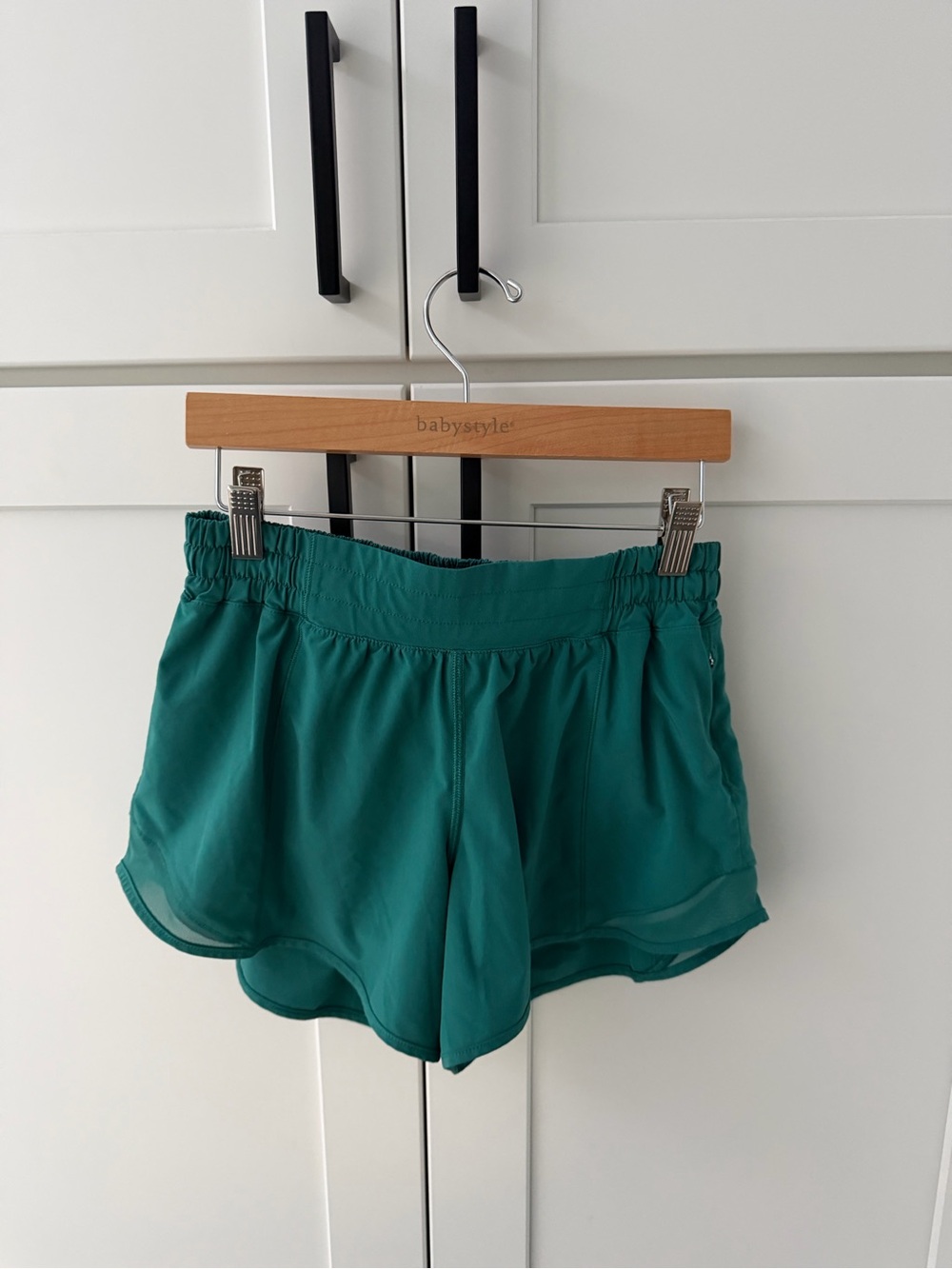 Lululemon Teal Hotty Hot Shorts